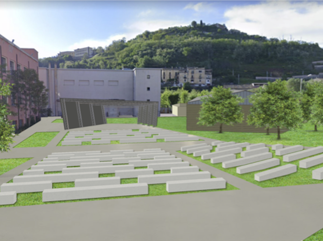 CINEMA TEATRO TIERI_AREA ESTERNA-PROGETTO